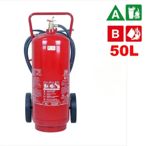 EXTINTOR ESPUMA MECANICA 50L AB SOBRE RODAS