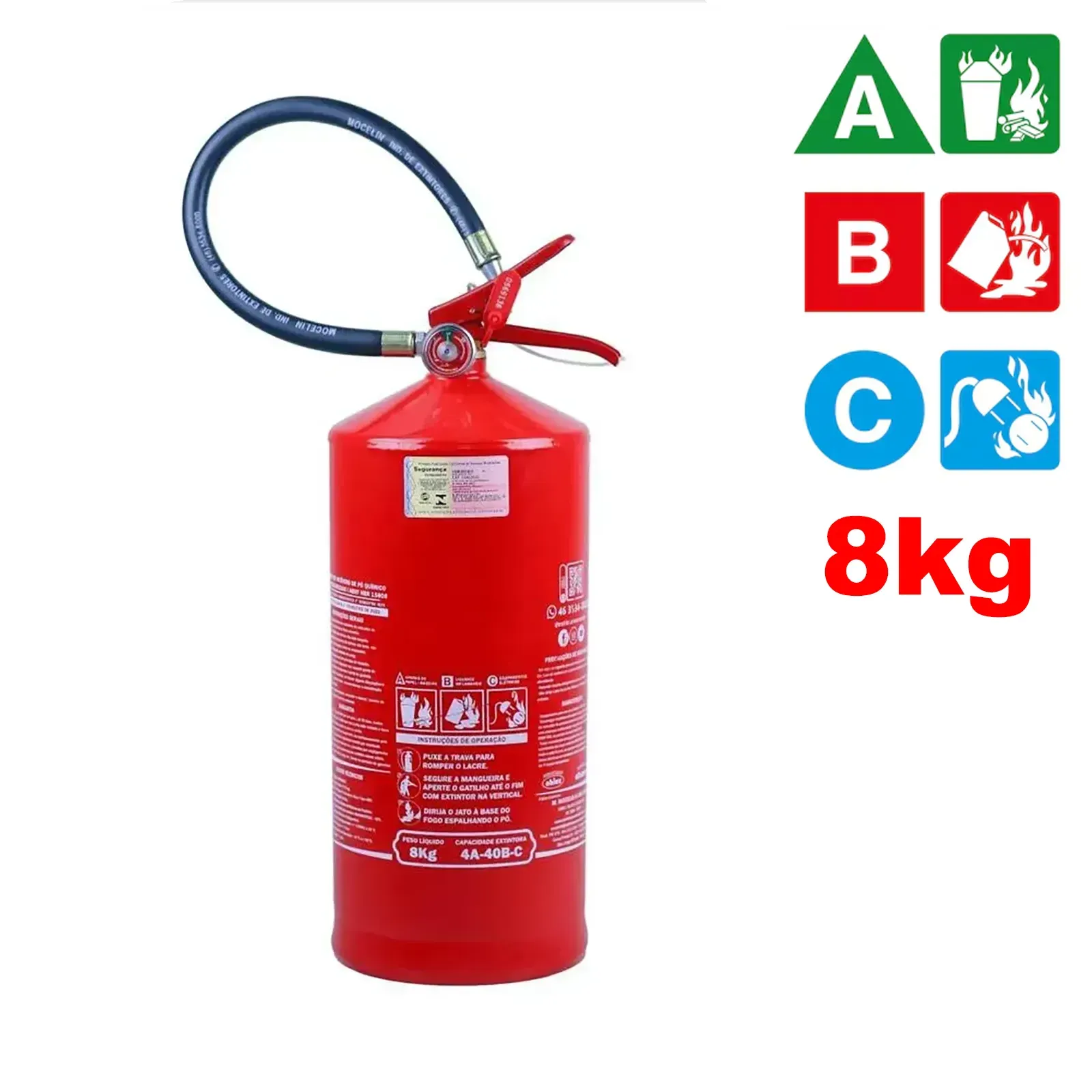 EXTINTOR PQS 8KG ABC