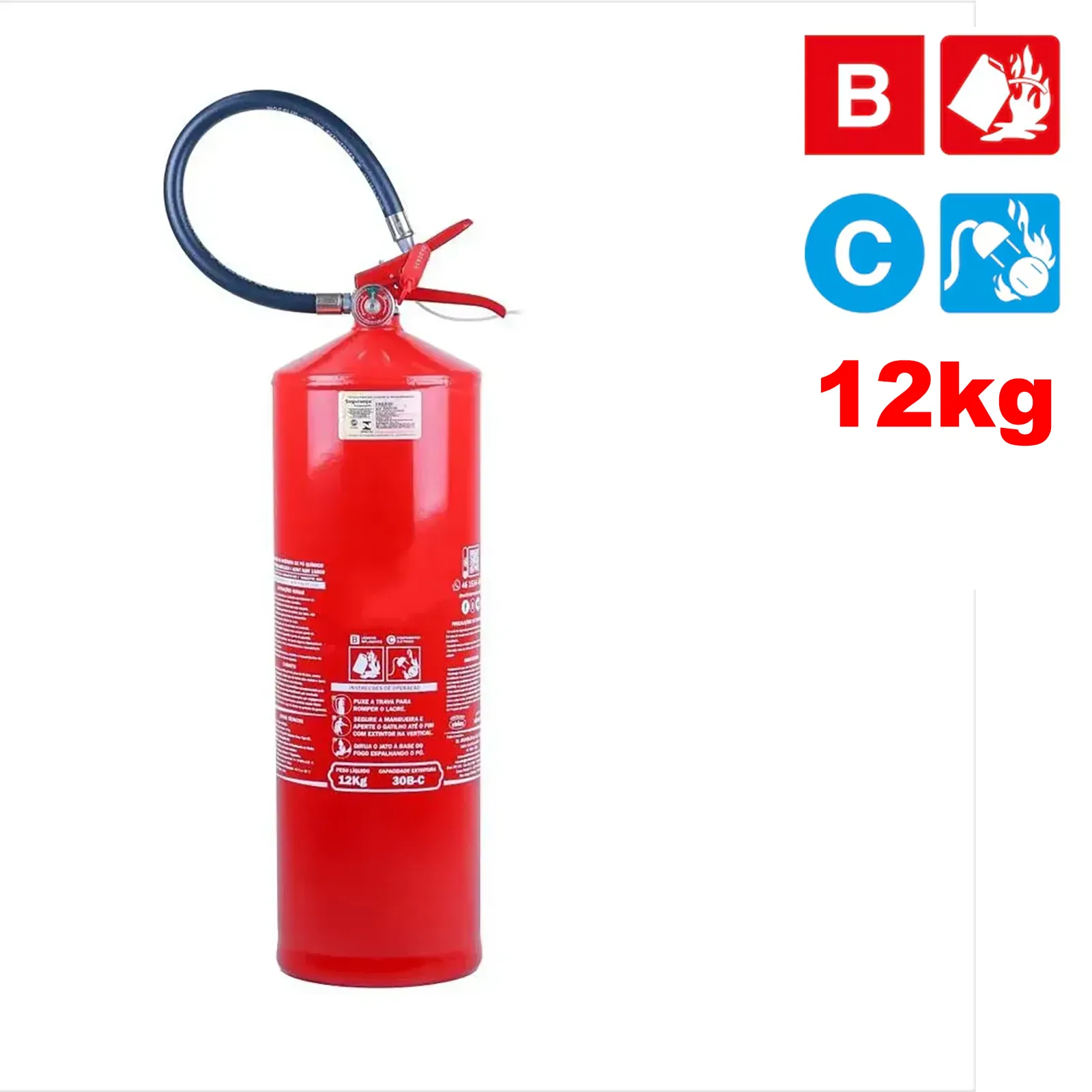 EXTINTOR PQS 12KG BC