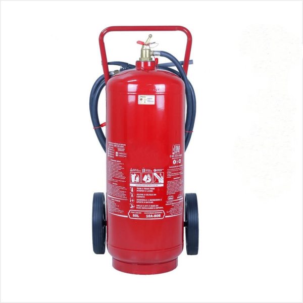 EXTINTOR ESPUMA MECANICA 50L AB SOBRE RODAS