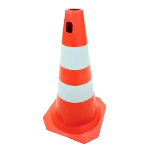 CONE DE SINALIZAÇÃO PLT RÍGIDO 50CM