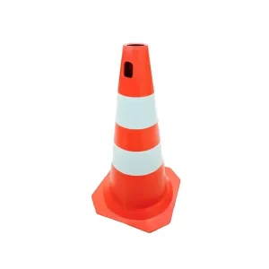 CONE DE SINALIZAÇÃO PLT RÍGIDO 50CM